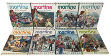 Lot De 8 Livres de Martine