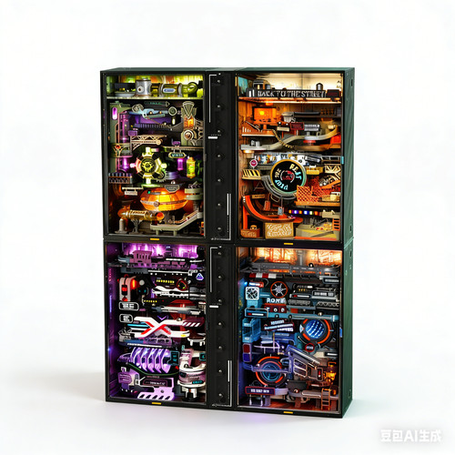 Rokr parallel world - world, 3d