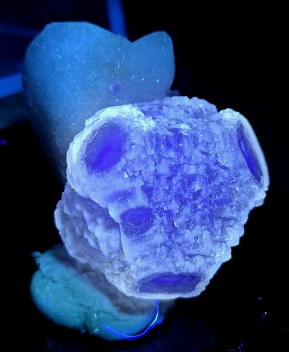 Cristal fluorite bleu - cristal, de