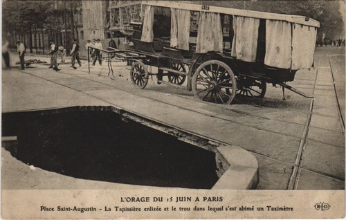 Cpa orage juin a - cpa,