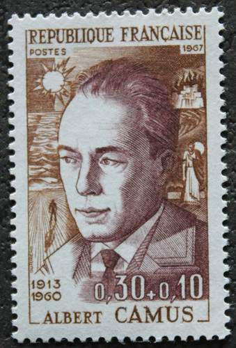 Timbre france albert camus - albert,