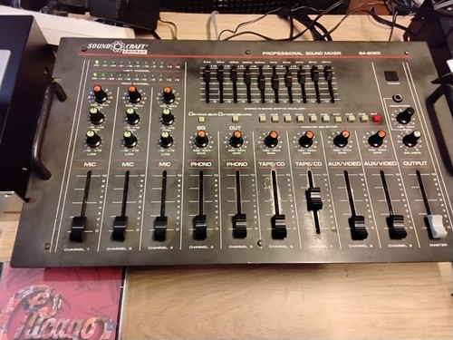 Console mixage voix sa2020 - console, 9