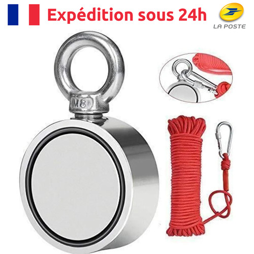 Aimant pêche double faces - aimant,