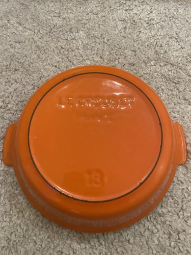 Creuset plat four - plat, à