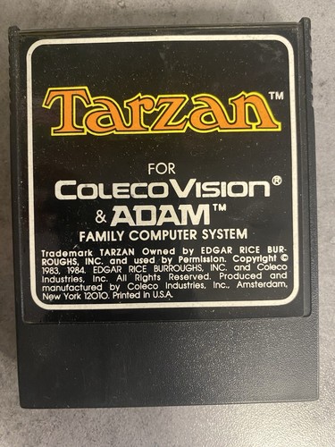 Tarzan cbs coleco - tarzan,