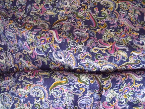 Tissu vintage soie - vintage, indienne