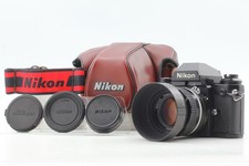 【MINT w/ HS-9 Hood, Case】 Nikon F3 Eye Level SLR Camera Ai 50mm F1.4 From Japan