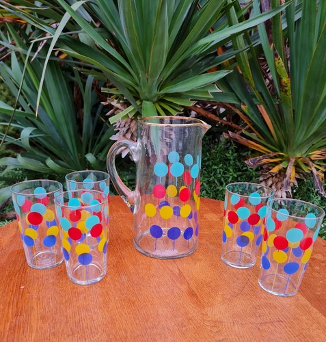 Ancien pichet broc verre a - broc,
