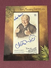 2019 TOPPS ALLEN & GINTER CHARLES MARTINET AUTOGRAPH AUTO