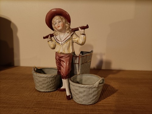 Figurine art déco salière - figurine,