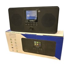 LEMEGA IR4S Smart Stereo Radio-WIFI-Internet Radio-FM-Bluetooth Alarm Clock Blk