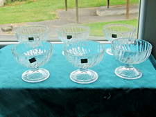 6 Arques Luminarc Crystal Sorbet Ice Cups