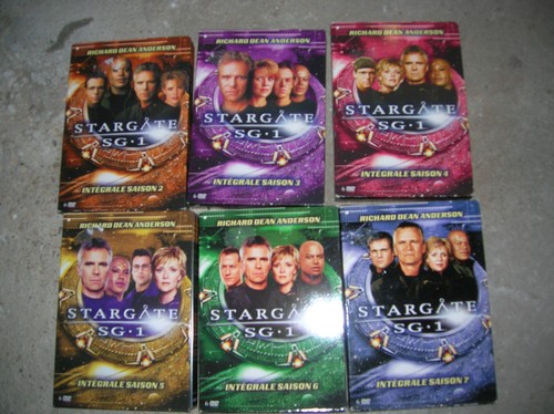 Lot dvds stargate sg1 - lot,