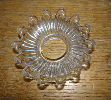 Belle Ancienne Bobèche en Verre Baccarat 10