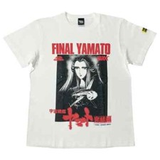 FINAL YAMATO T-shirt Hardcore Chocolate Japan New White