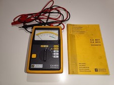 Mégohmmètre Chauvin Arnoux