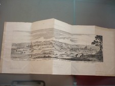 GRAVURE 1882 VUE DE CHABLIS