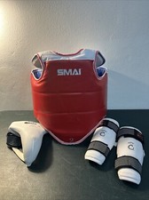 Taekwondo sparring gear WTF Approved Guards Size Small