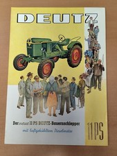 Deutz 11 hp Farm Tractor Brochure Tractor Brochure M4