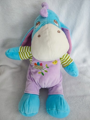 Disney doudou bourriquet bleu - disney,