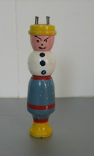 Jouet ancien Tricotin en bois