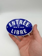 Ancienne Plaque Émaillée