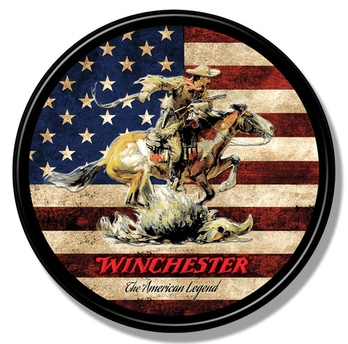 Plaque metal winchester - plaque,