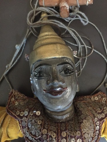 Ancienne marionnette - marionnette, de