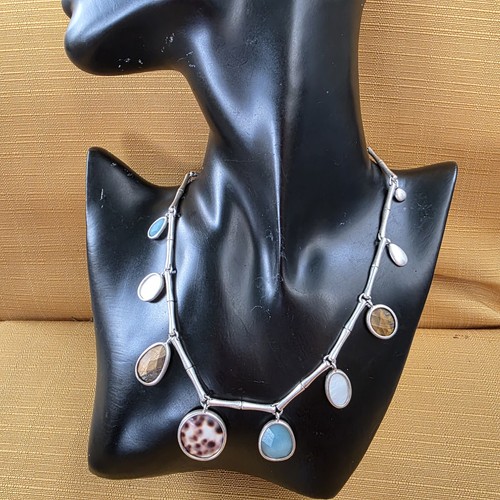 Collier créateur vintage 80s - collier,