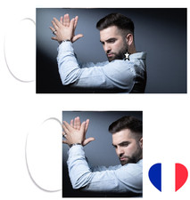 Mug personnalisé Kendji Girac. Idée cadeau.