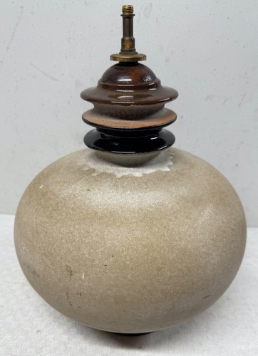 Pied lampe boule - lampe, céramique