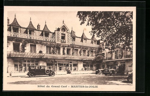 Cpa mantes jolie - cpa, mantes-la-jolie,