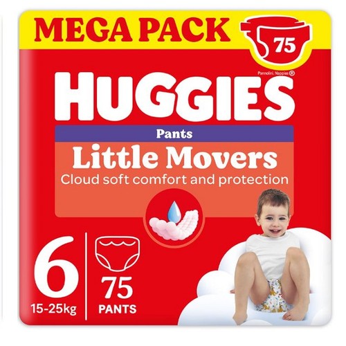 Huggies little movers taille - taille, 6