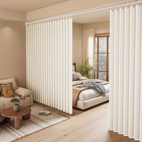 Rideau diviseur chambre salon - chambre,