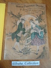 Antique wood advertising? PHARMACIE DALLIER LE MANS SARTHE 72 PUB