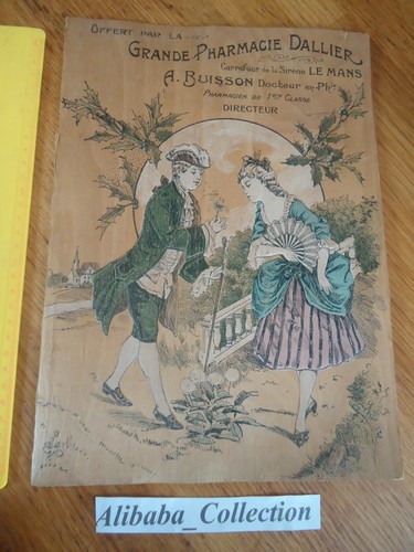 Publicité ancienne bois