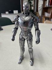 2012 Hot Toys Iron Man Mark II Armor Unleashed 1/6 Scale Action Figure No Box