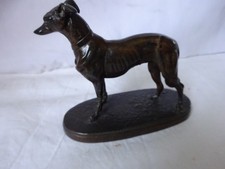 Chien bronze levrier - chien,