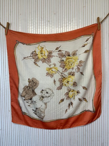 Foulard carré soie - foulard,