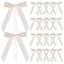  60 Pcs Décoration Voiture Pour Mariage Decoration Mini Arcs Satin