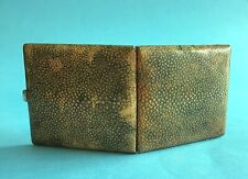 galuchat shagreen london cigarette case? letter "t" 1934