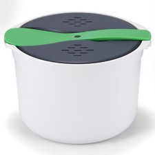 Microwave Rice Cooker Microwave Steamer Pasta Cooker...