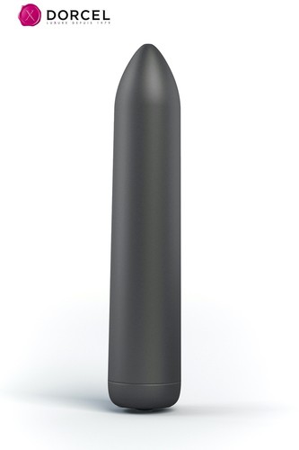 Mini vibro rocket bullet - bullet, noir