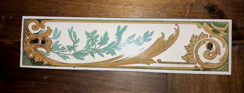 Plaque propreté émaillée - plaque, d