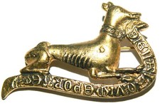 Broche avec levrier vintage - levrier, en