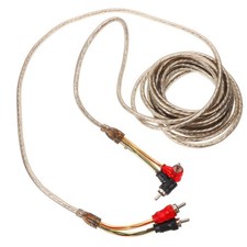 Cable Sono Voiture Kit Cablage Caisson De Basse Connecteur Subwoofer