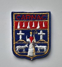 Ecusson brodé de Carnac (56)