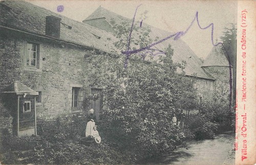 Cpa luxembourg ruines villers - cpa,