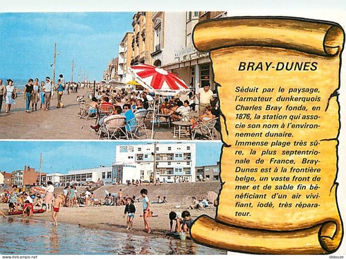Carte postale bray - -, 59