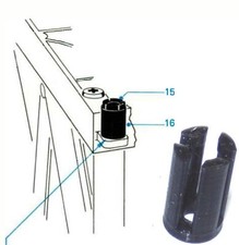 1x  Clip de Fixation de